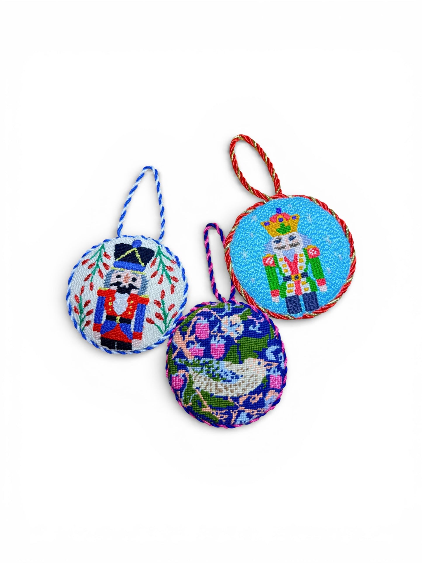 Ornament Cookies with Monogram on Back